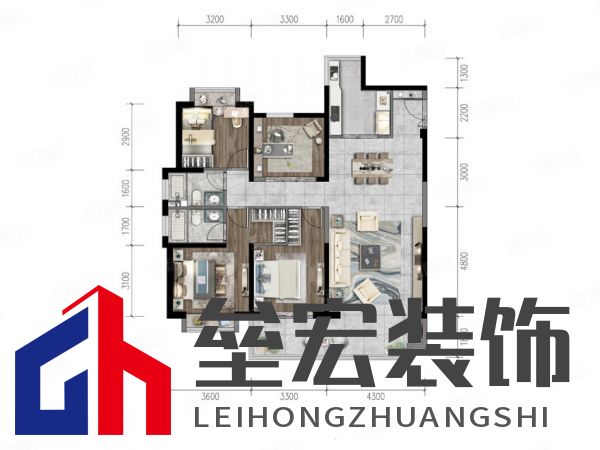 142㎡現(xiàn)代簡(jiǎn)約丨 黑白格調(diào)下的溫柔空間！